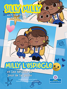 Cover Art for Milly l'espiègle et les bêtises du jour de la photo (Silly Milly and the Picture Day Sillies) Bilingual