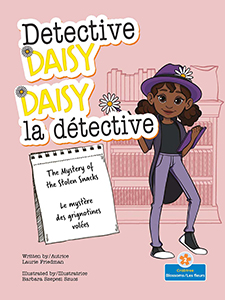 Cover Art for Le mystère des grignotines volées (The Mystery of the Stolen Snacks) Bilingual