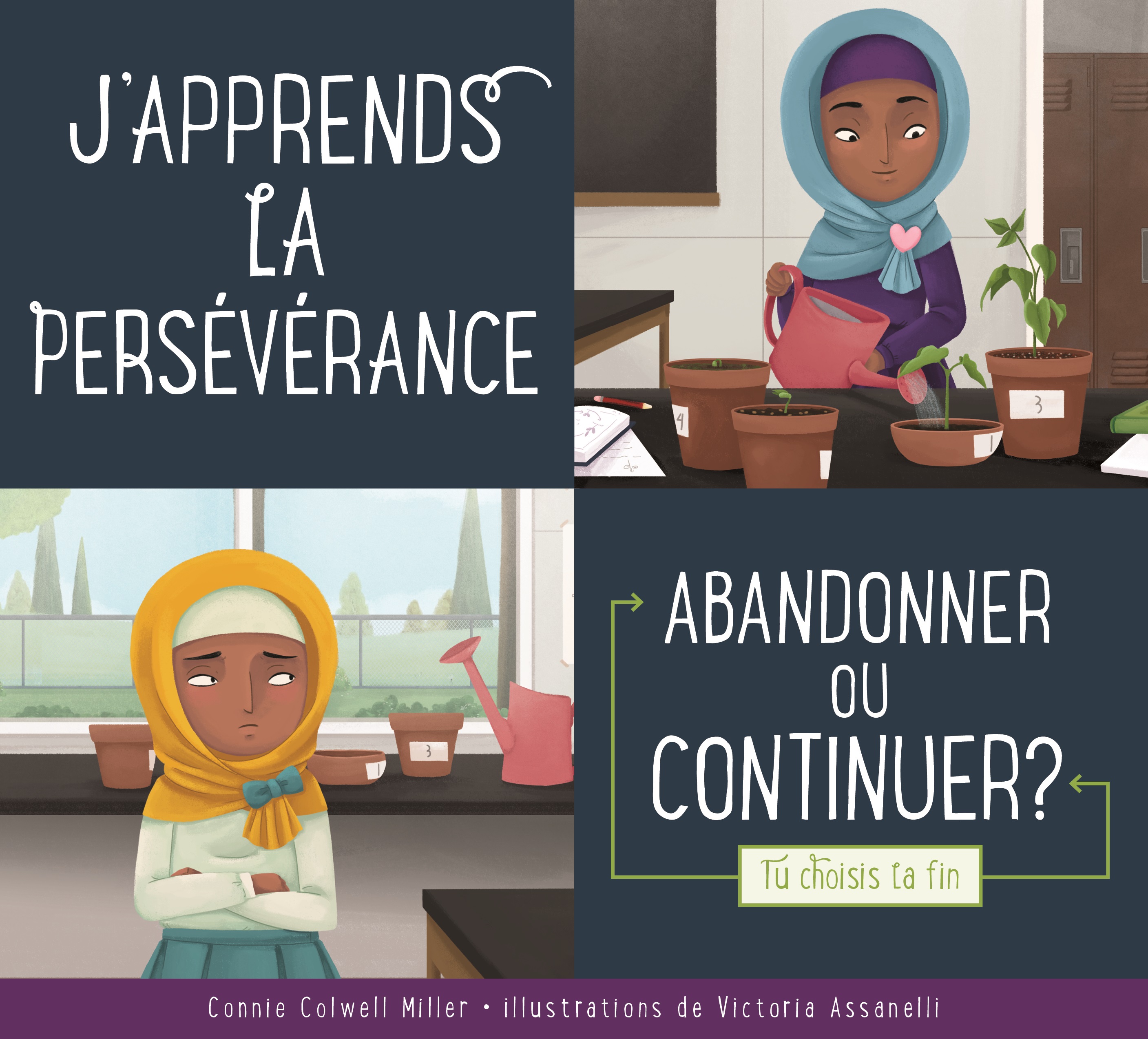 Cover Art for J'apprends la persévérance : abandonner ou continuer?