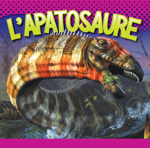 Cover Art for L'apatosaure